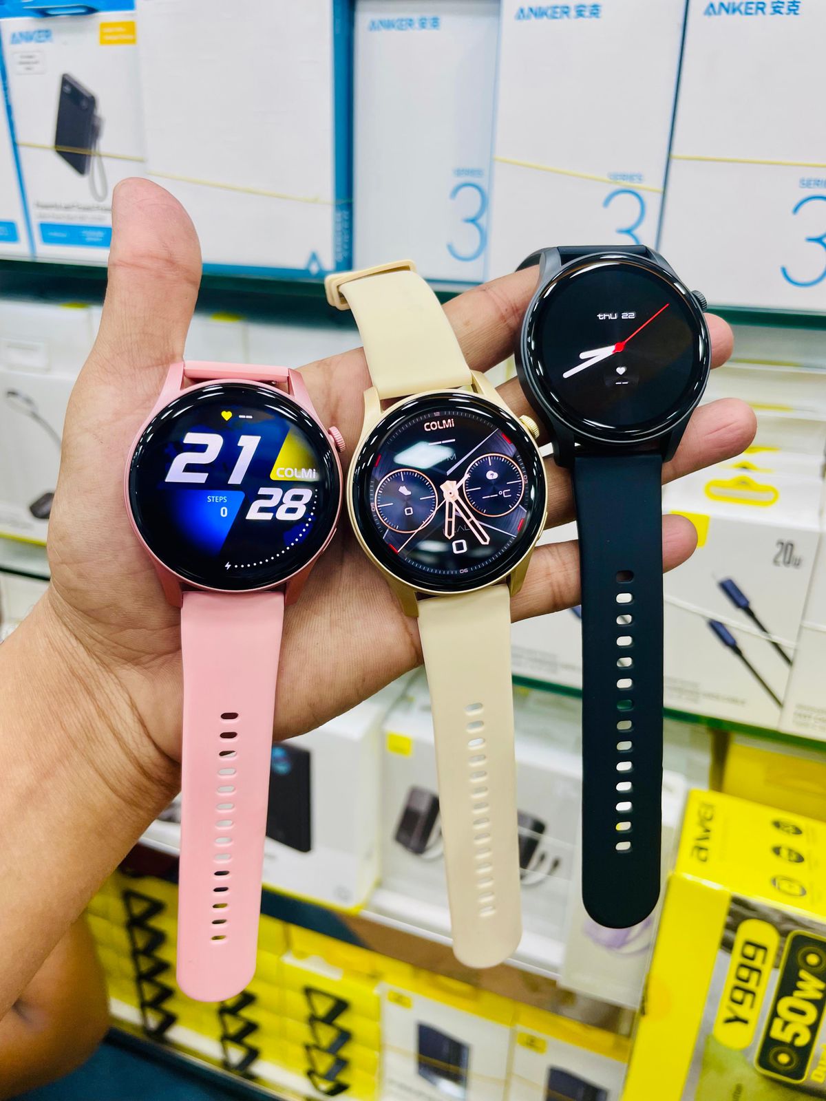 Colmi V73 Amoled Display Bluetooth Calling Smartwatch (EDP-1106)