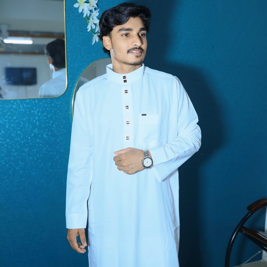 China butterfly stitch arabiyan jubba D-CB100