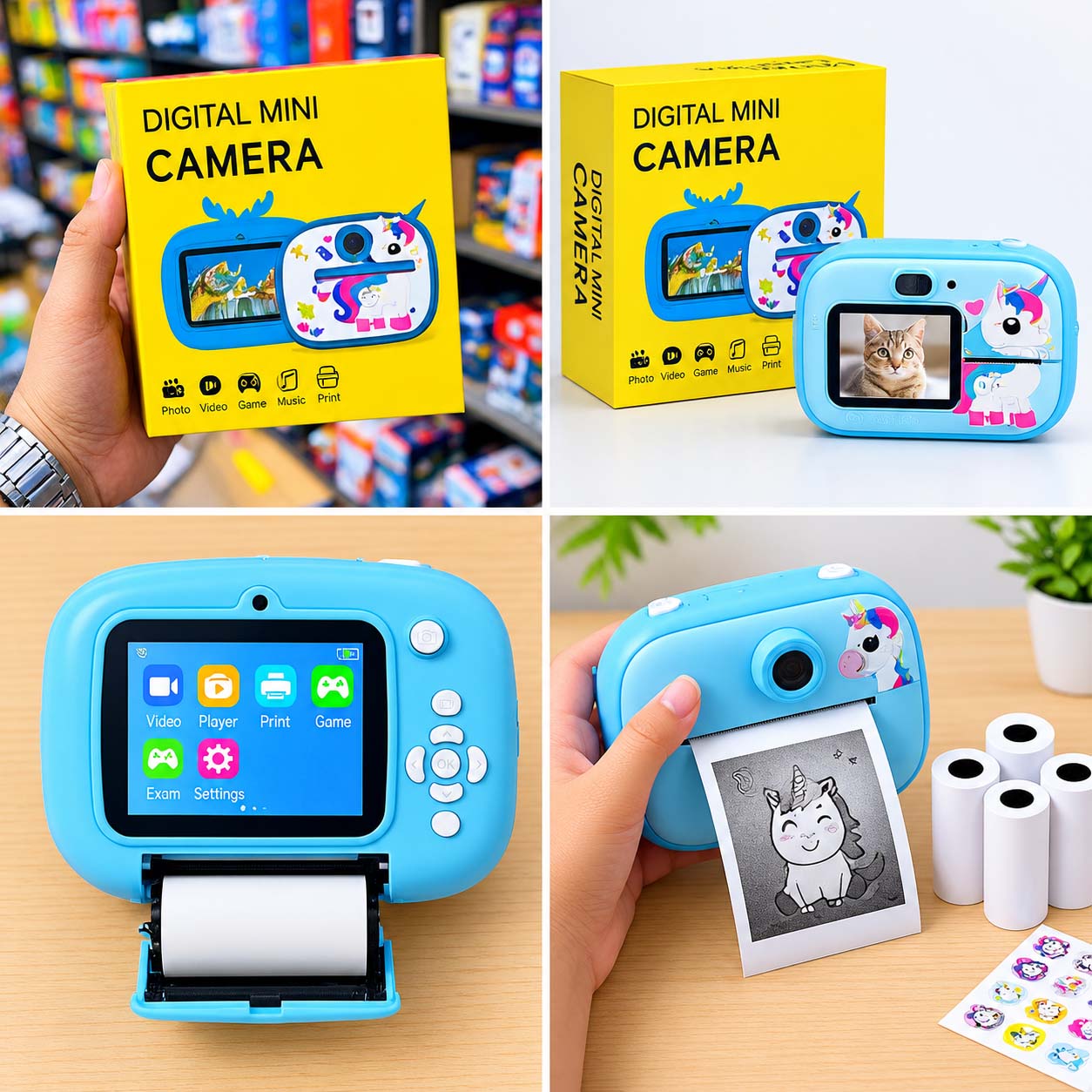 Digital Mini Camera AC300 (EDP-3684)