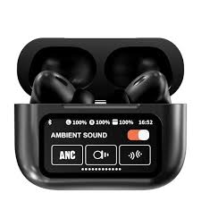 A9 Pro ANC ENC Wireless Earbuds Touch Control Double Dark Noise Reduction Black (EDP-1818)