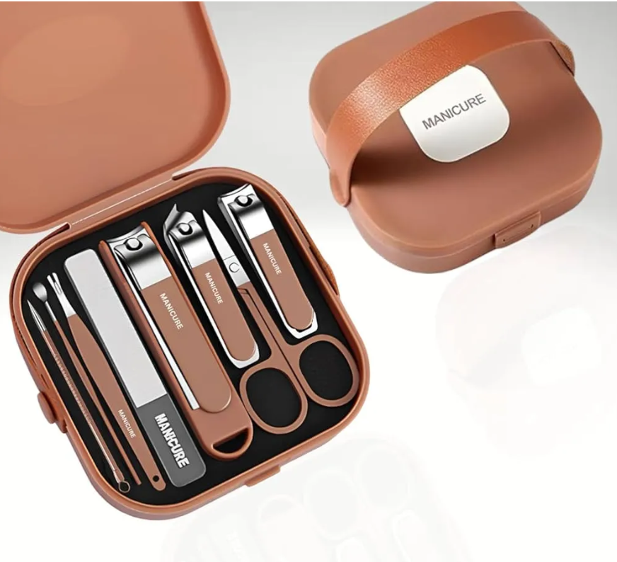 7-in-1 Nail Clippers Set – Complete Manicure & Pedicure Grooming Kit (EDP-3575)