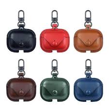 Apple AirPods Pro PU Leather Case with Clip (EDP-1813)