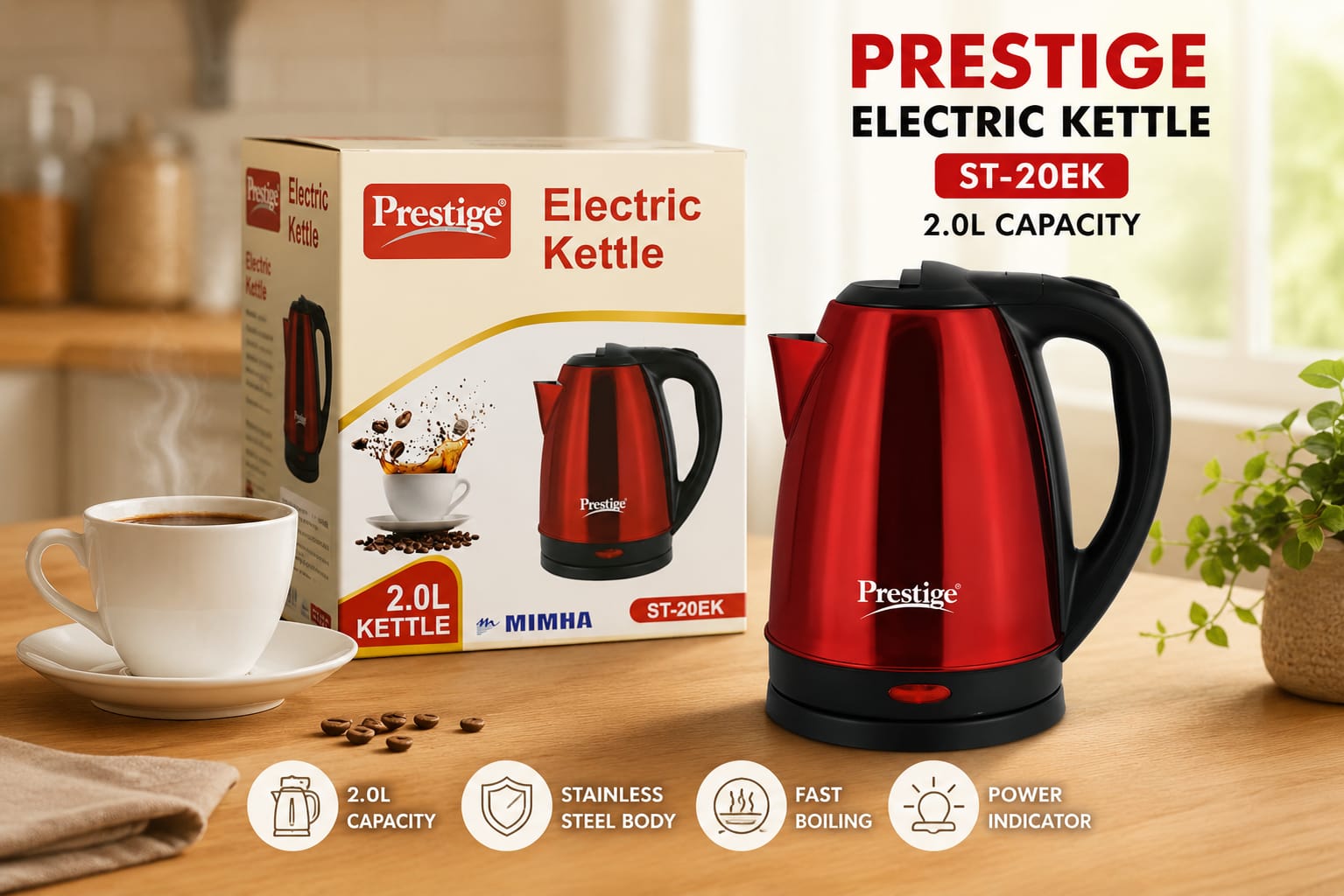 Prestige Electric Kettle (EDP-3630)