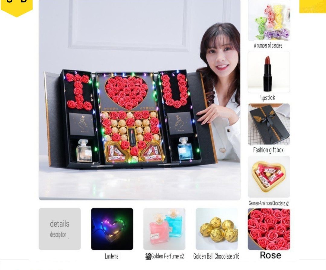 Valentine's Special Collection Premium Gift Box Set 4 (P-174)