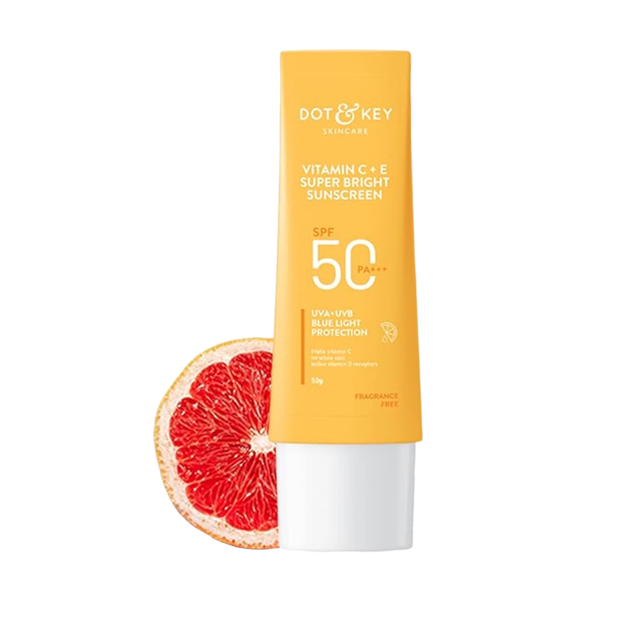 Dot & Key Vitamin C + E Super Bright Sunscreen 80gm SPF50 PA+++ (EDP-3495)