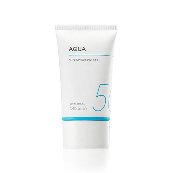 Missha All Around Safe Block Aqua Sun SPF50+/PA++++ 50ml Sunscreen Cream (EDP-2505)