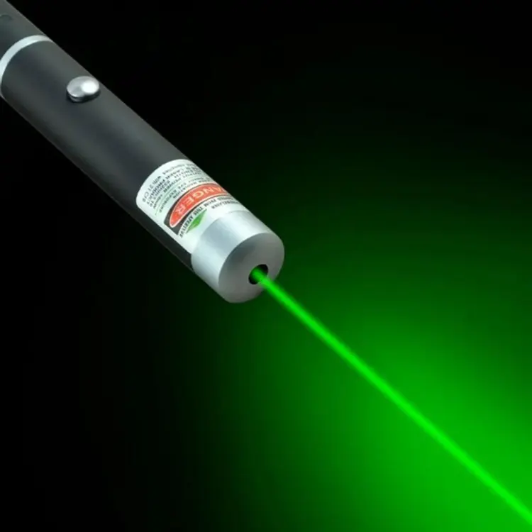 10 Mile 532nm Adjustable Focus Green Laser Pointer Beam Light Pen + Star Cap 5mw (EDP-3183)