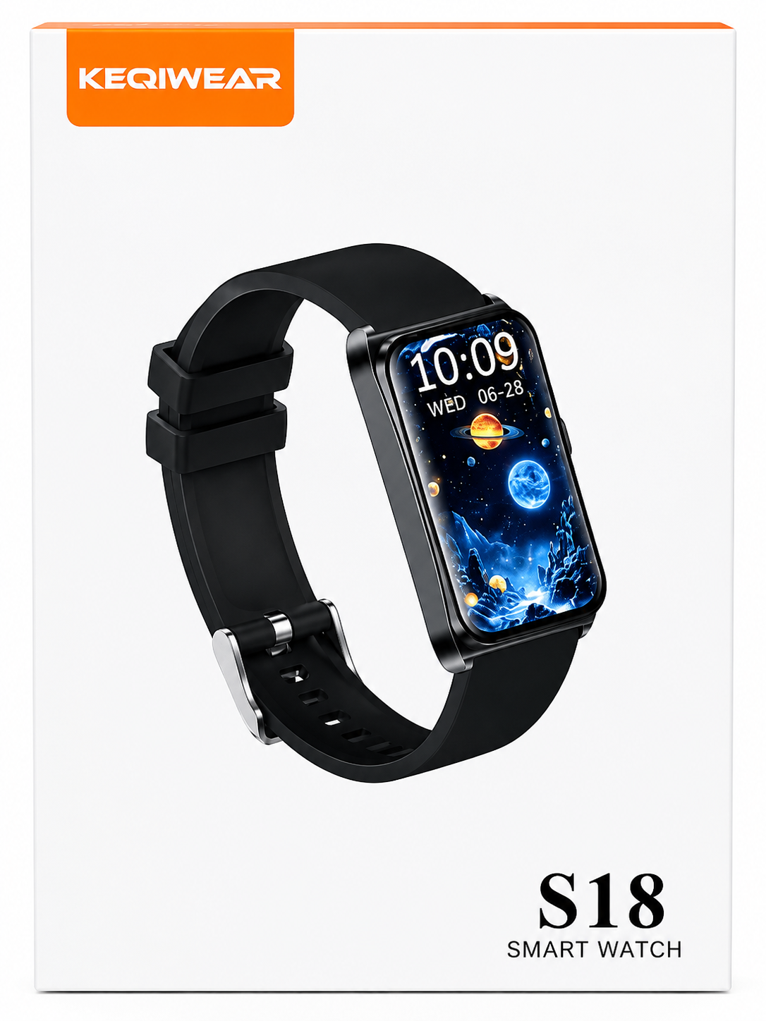 Keqiwear S18 smartwatch (EDP-3574)