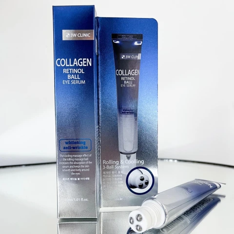 3W Clinic Collagen Retinol Ball Eye Serum 30ml | Korea (E-2188)