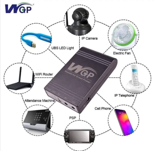 WGP brand mini UPS (EDP-3498)