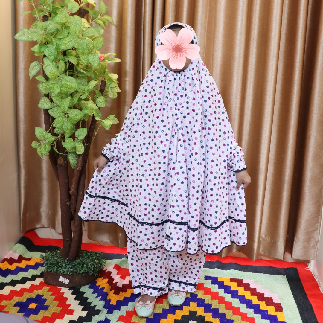 D-Cotton Master Kids Khimar set for 5 or 6