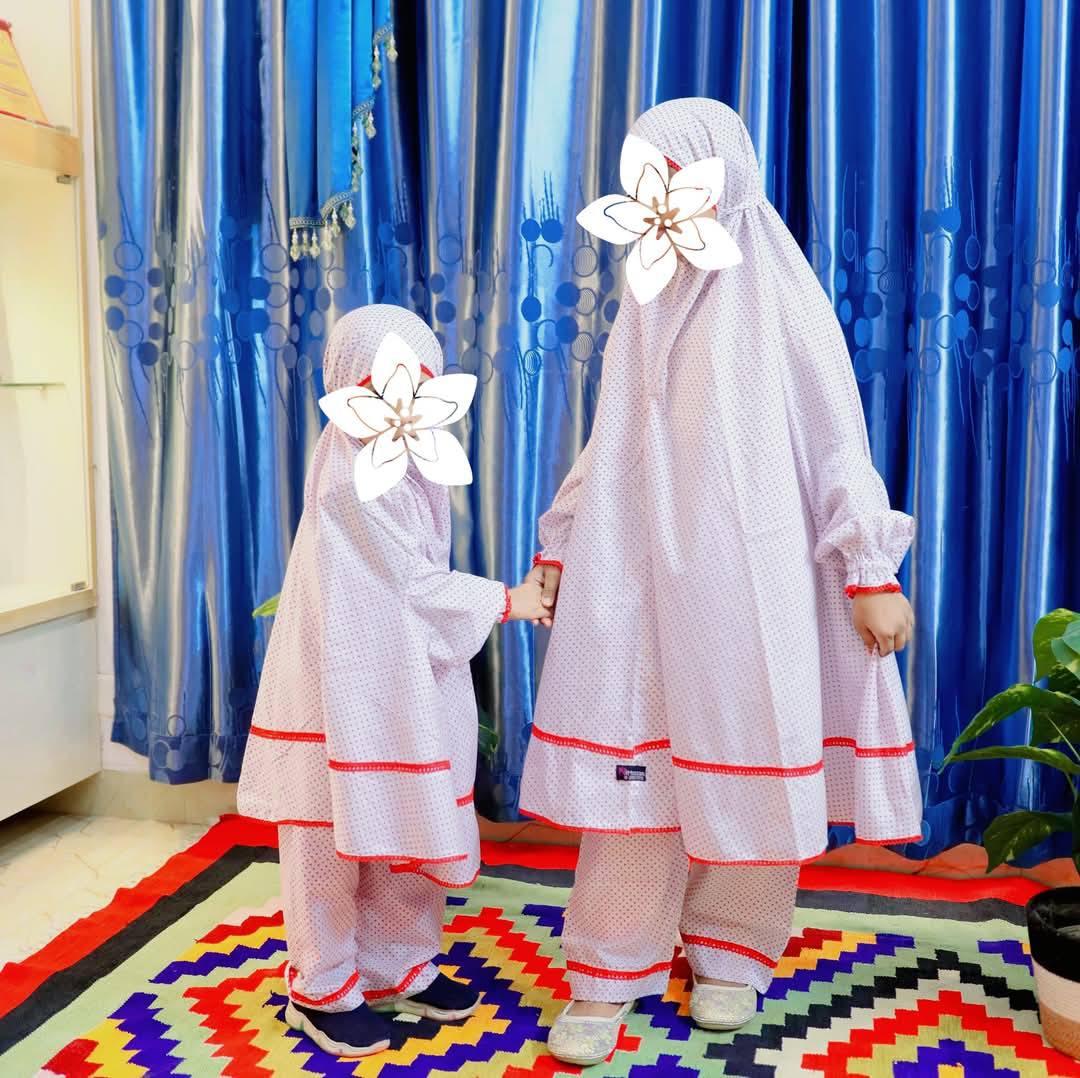 D-Cotton Master Kids Khimar set for 7 or 8