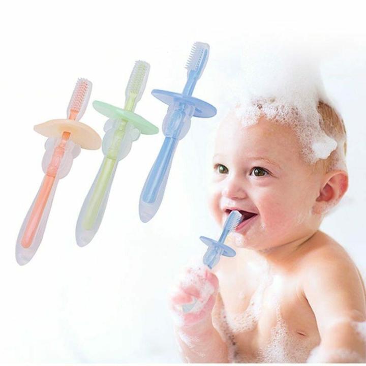 1pcs Soft Silicone Toothbrush for Baby (EDP-2172)