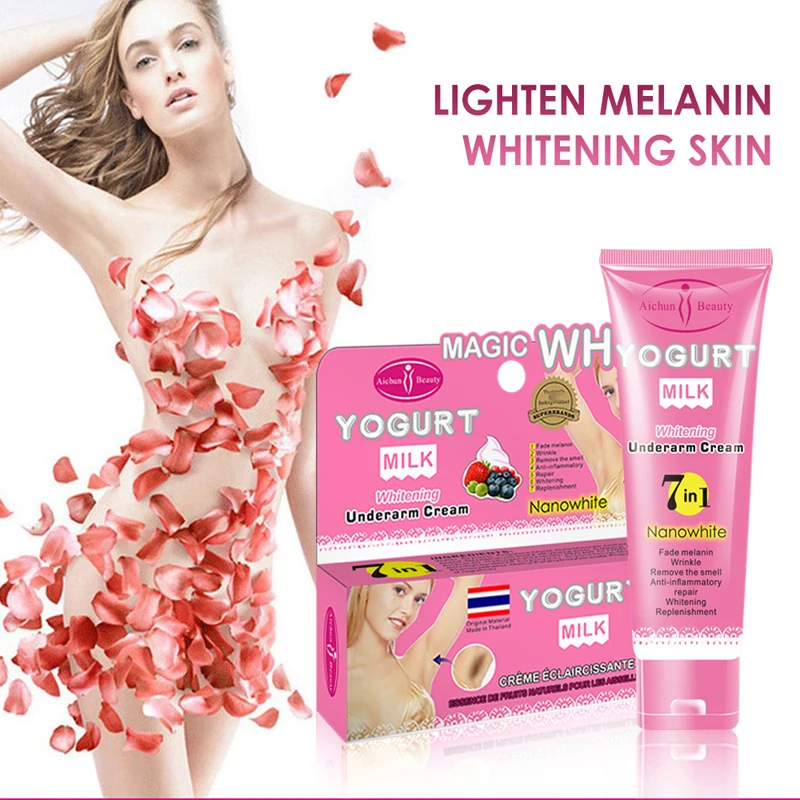 Aichun Beauty Magic White 7In1 Yogurt and Milk Under Arm Cream 80g (E-2206)