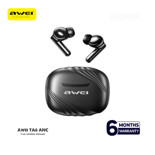Awei TA6 ANC True Wireless Noise Reduction Earbuds ( 6-Month Official Warranty ) (EDP-3113)