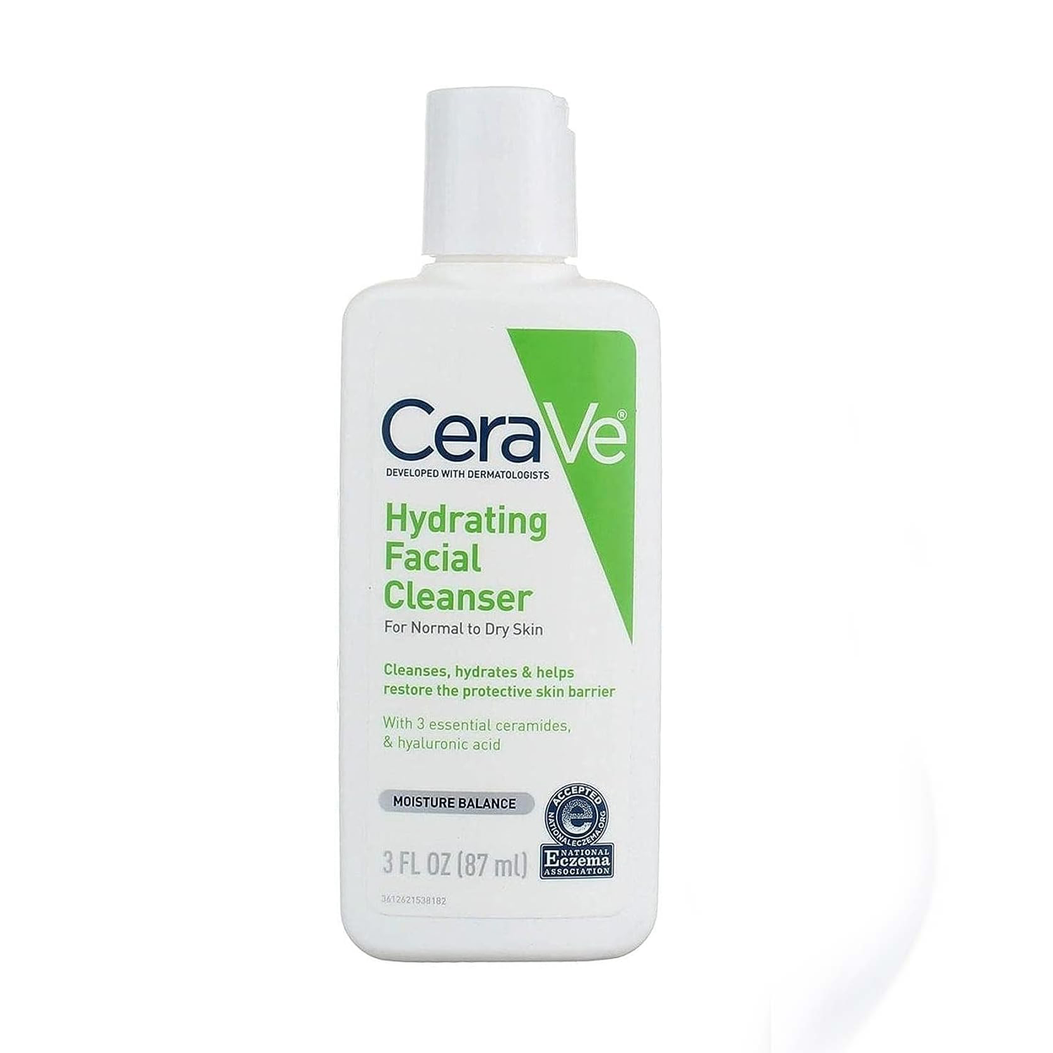 Cerave Hydrating Facial Cleanser For Normal To Dry Skin 87ml I UK (EDP-3449)