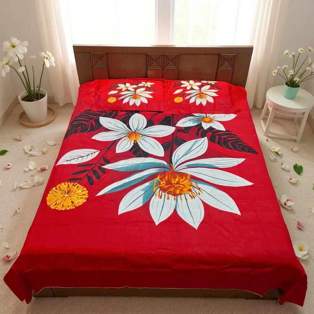Cotton Panel Bedsheet D-CPB100