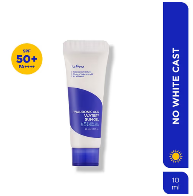 Isntree 10ml Hyaluronic Acid Watery Sun Gel SPF50+ PA++++ (EDP-2346)