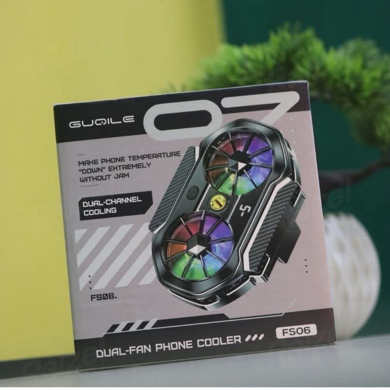 Guqile FS06 Dual-Fan Phone Cooler (EDP-3434)