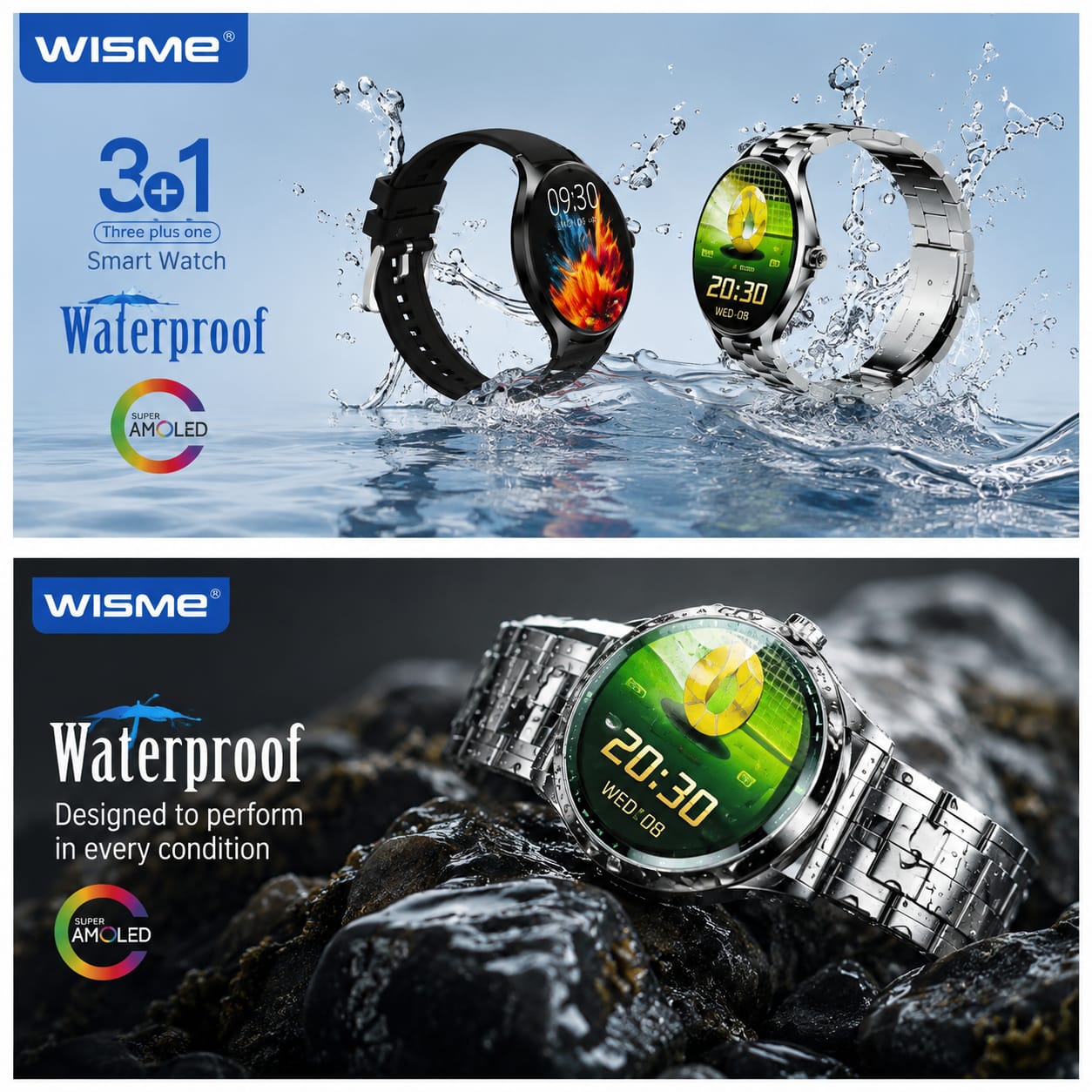 WISME - X57 Ultra - thin Waterproof Watch (EDP-3614)