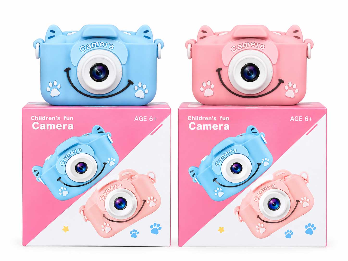 Kids Cute Animal Soft Silicone Cover Camera – X200 (EDP-3678)