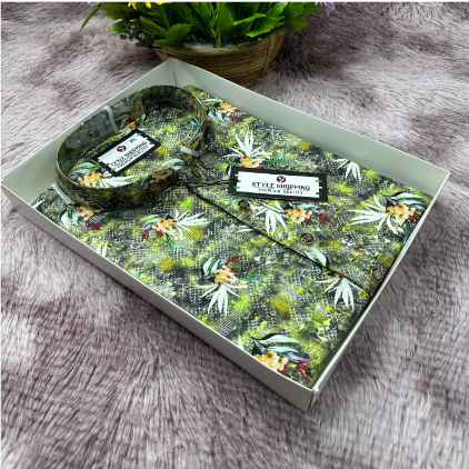 Digital Print Punjabi (Green) (EDP-3349)