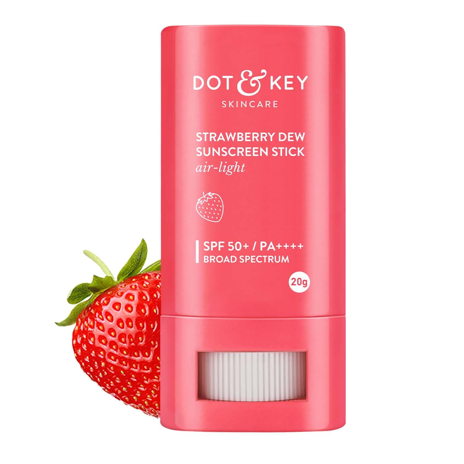 Dot & Key Strawberry Dew Sunscreen Stick Spf50 Pa+++ 20gm | India (EDP-3491)