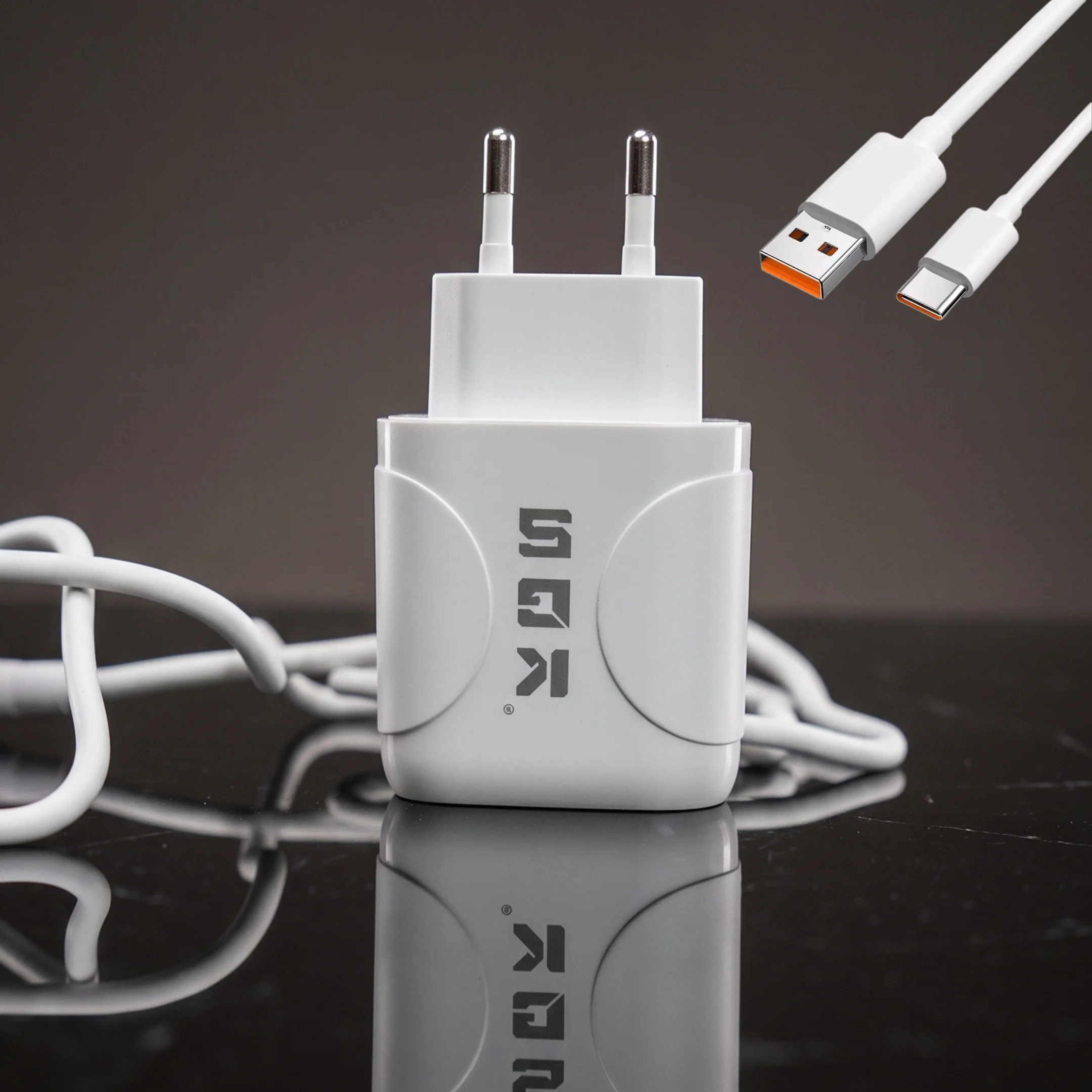 D-KGS K-101 21W Fast Charger with Type-C Cable