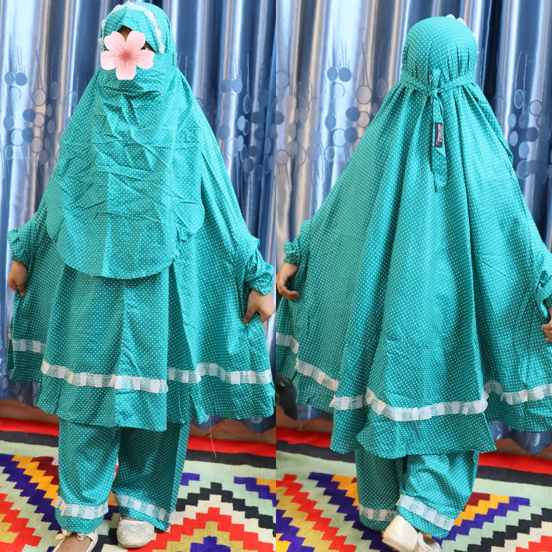 D-Cotton Master Kids Khimar set for 11 or 12
