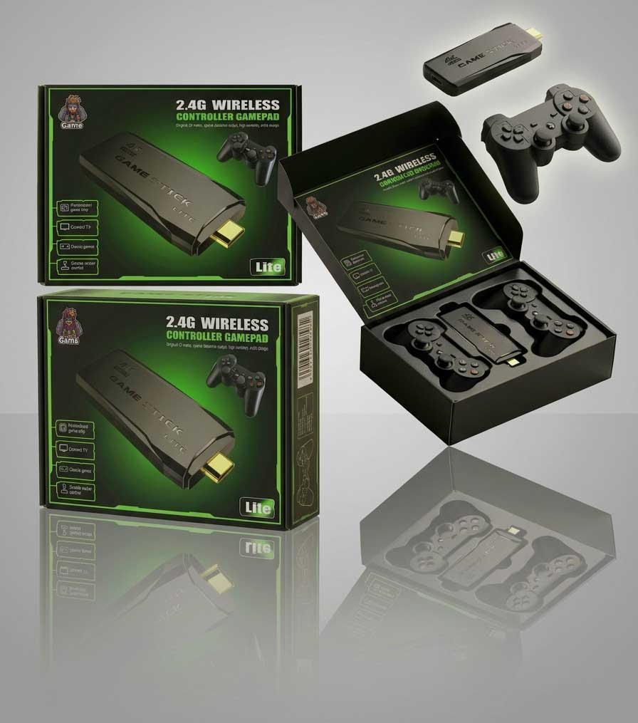 M8 Dual Version TV Game Stick Lite 4K (EDP-3679)