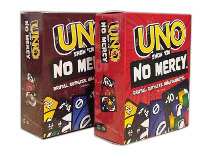 UNO playing cards NO MERCY foreign trade playing cards English version cards poker cards spot (P-3501)