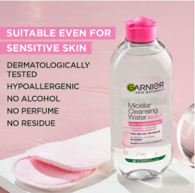 Garnier Skin Active Micellar Cleansing Water 125ml (E-2328)