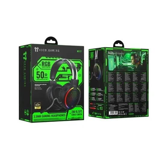 Hoco W117 Gaming Headphones (EDP-3693)
