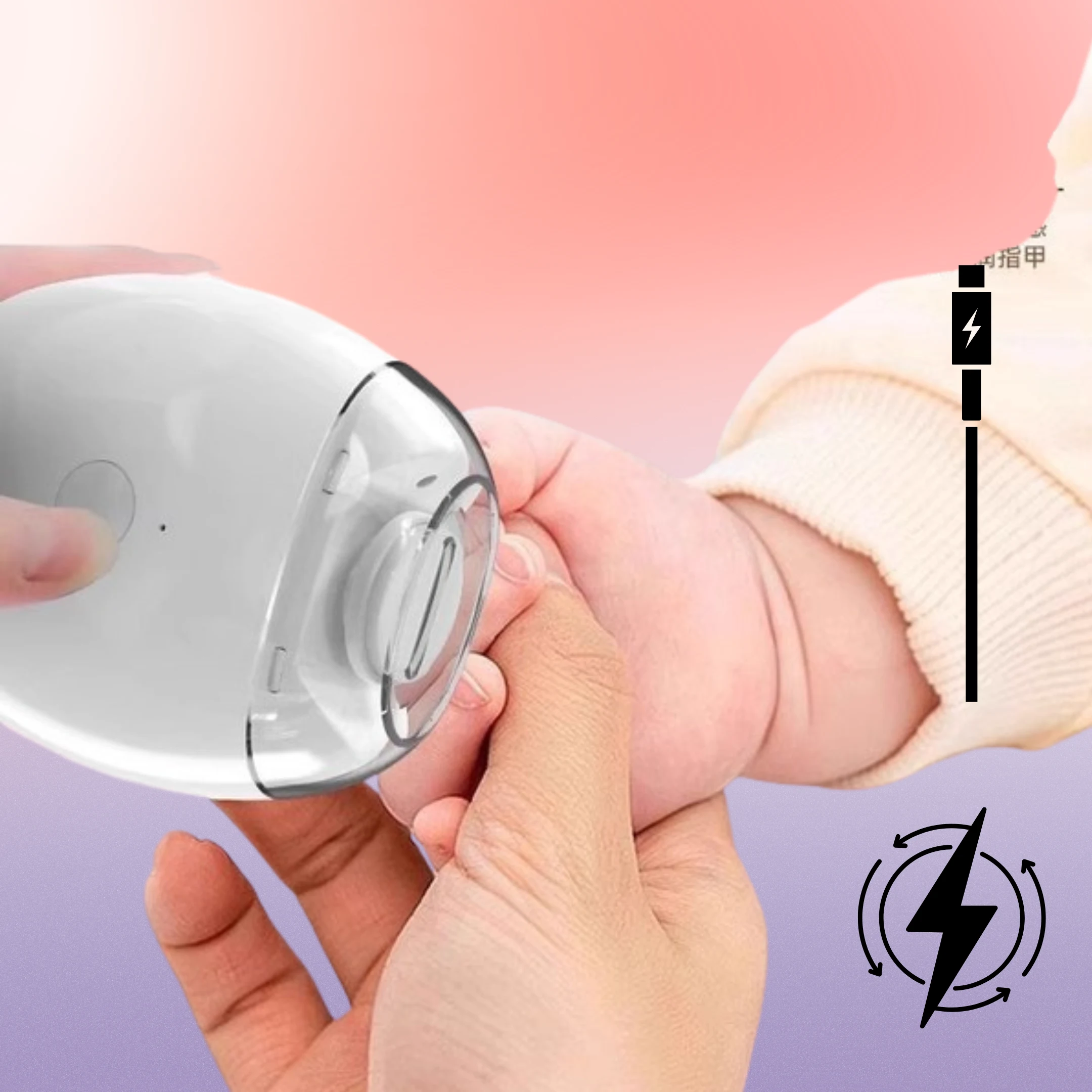 D-Rechargeable Electric Nail Clipper