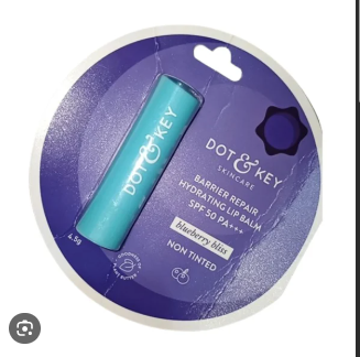 Dot & Key Barrier Repair Hydrating Blueberry Bliss Lip Balm SPF 50 4.5gm | India (EDP-3483)