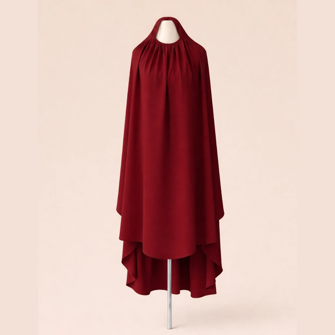 Cherry Khimar Set D-CKS104