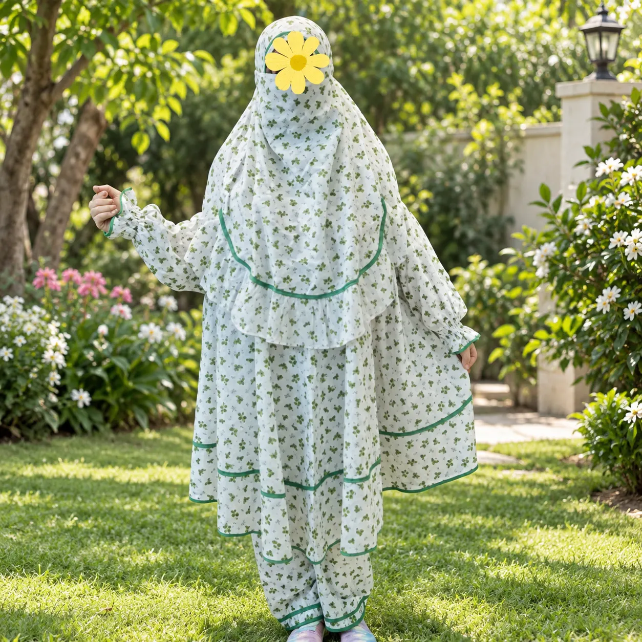 Kids Cotton Khimar Set DC-KCK133