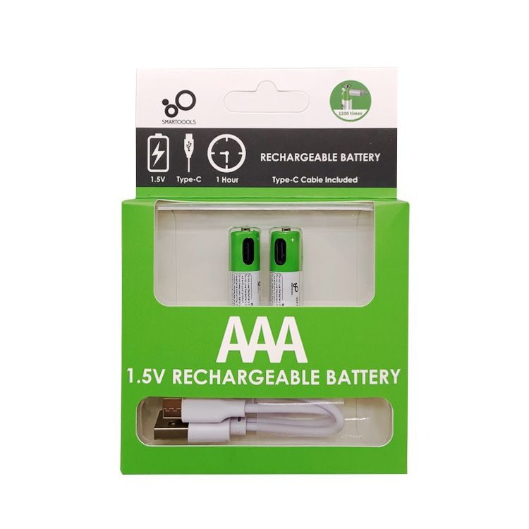 SmarToools RB40 AAA 1.5V 750 mWh Rechargeable Battery (2 Pcs Set) (EDP-2499)