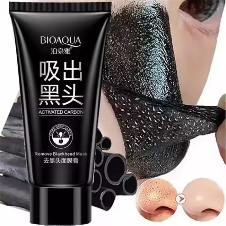 Bioaqua Blackhead Remove Mask Activated Carbon 60gm (E-2245)
