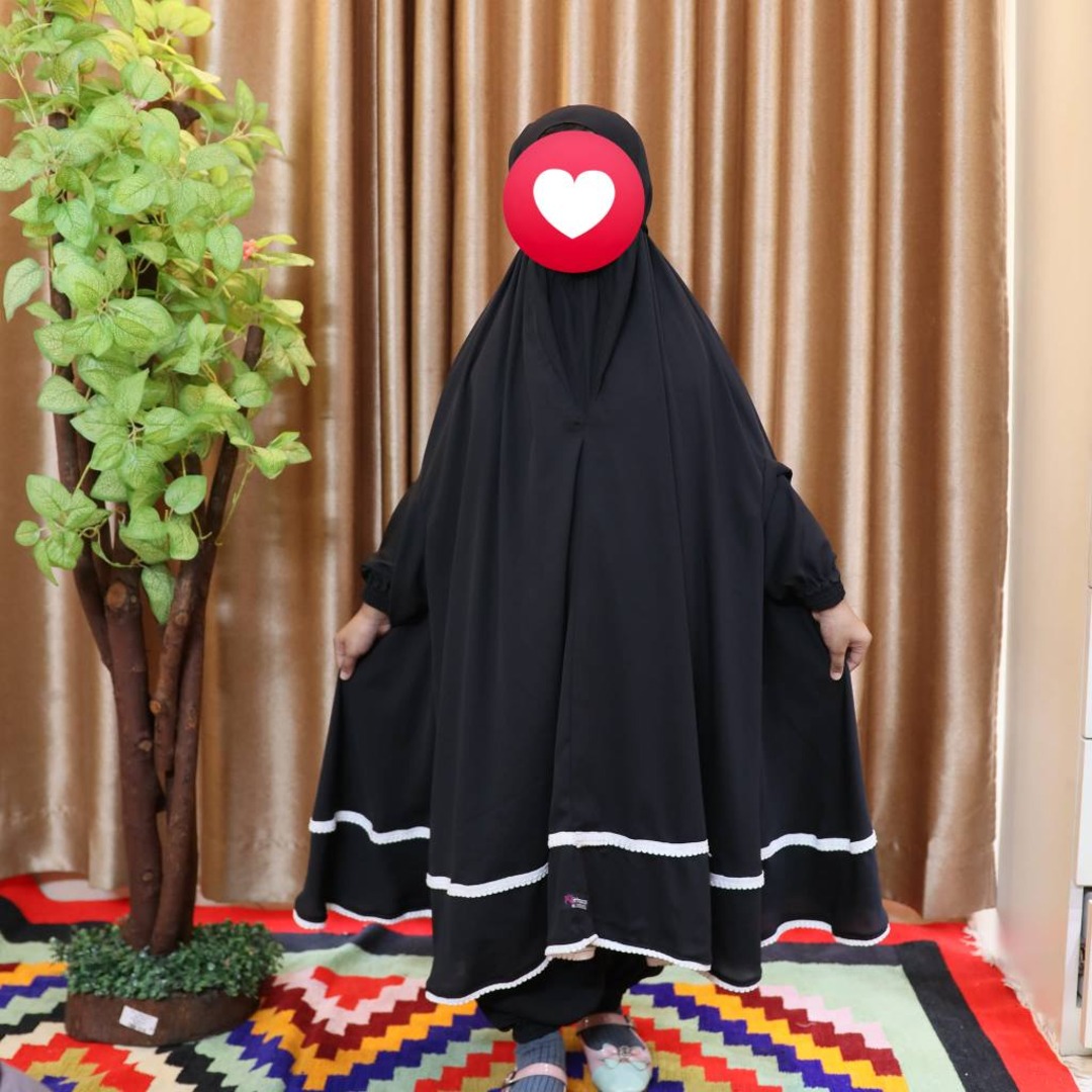 D-Master Kids Cherry Khimar Set For Age 11 or 12