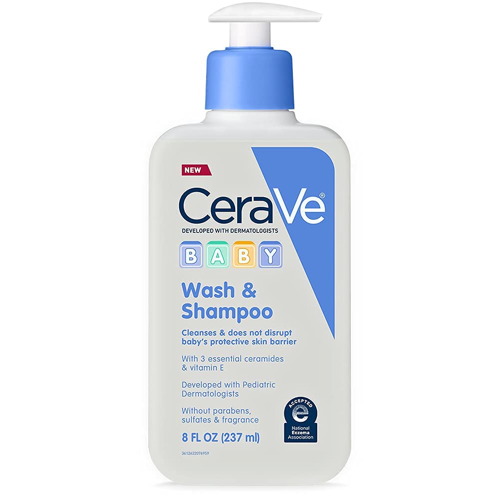 CeraVe Baby Wash & Shampoo 237ml | UK (EDP-3439)