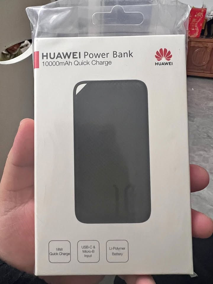 Huawei Quick Charge 2.0 Power Bank - 10,000mAh (EDP-3128)