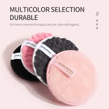 1pcs Multicolor Lazy Pineapple Shaped Reusable Fiber Make Up Remover Clean Sponge Random Colour (E-2164)
