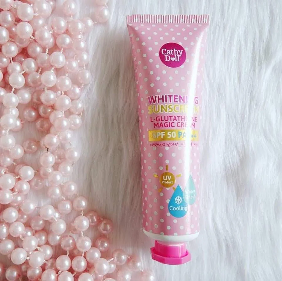Cathy Doll SPF50 PA+++ Whitening Sunscreen Cream 60ml (E-2266)