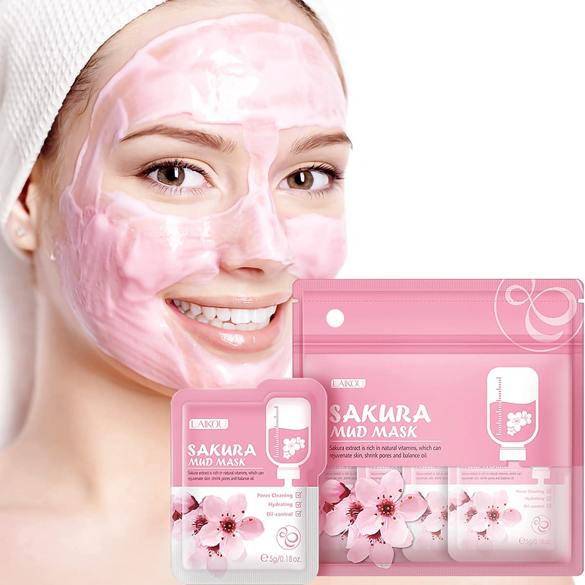 Laikou Matcha Mud Mask 5gm x 6 Pack (EDP-2452)
