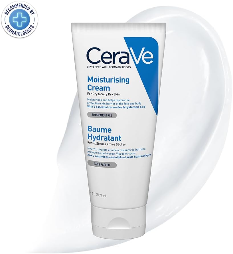 CeraVe Moisturising Cream 177gm (Made in UK) (EDP-3451)