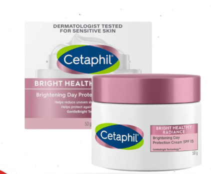 Cetaphil Healthy Radiance Brightening Face Day Cream With SPF15 50gm | India (EDP-3473)