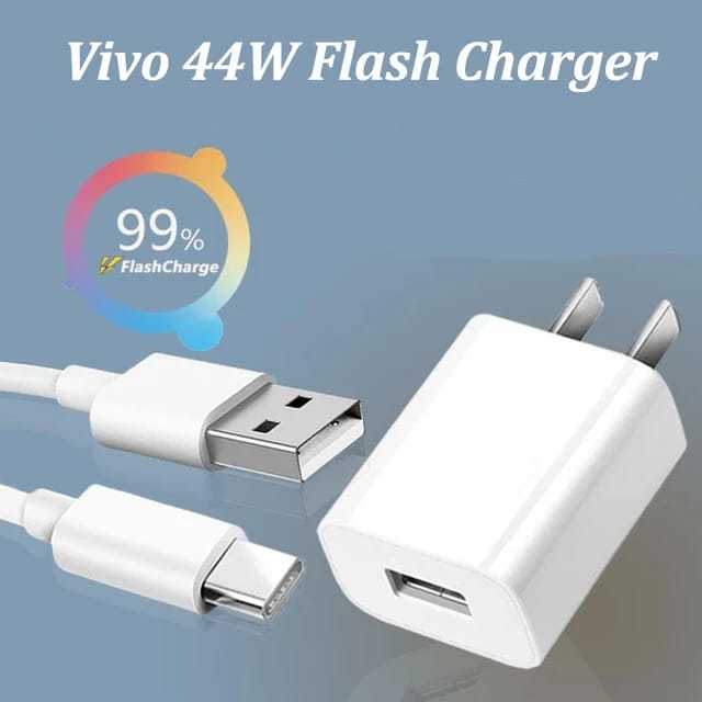 Vivo Flash Charger 44W Super Flash Charger Type C (EDP-1809)