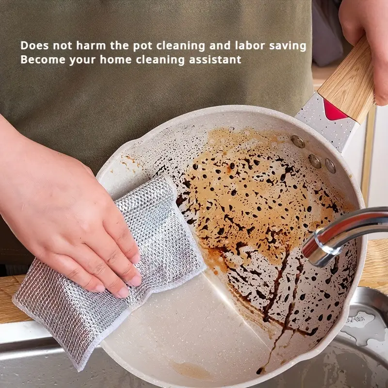 New design good quality dish wash cloth 6pcs (E-303)