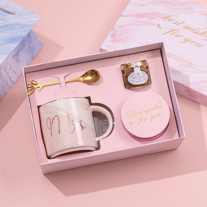 Valentine Special High Appearance Premium Mark Water Cup Gift Box (P-168)